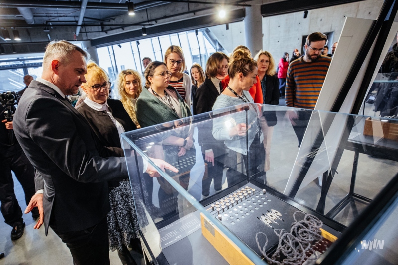 „Wejście w Historię” - prezentacja maszyn szyfrujących ze zbiorów MHP