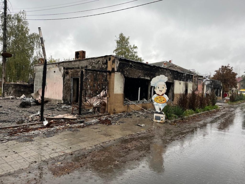 Świętogórsk , obwód doniecki. Fot. Jurij Sawczuk / 2022