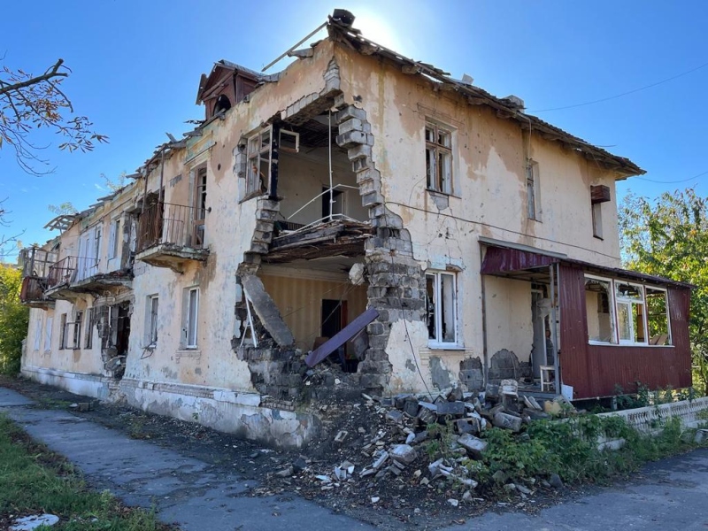 Iziumi, obwód charkowski. Fot. Jurij Sawczuk / 2022