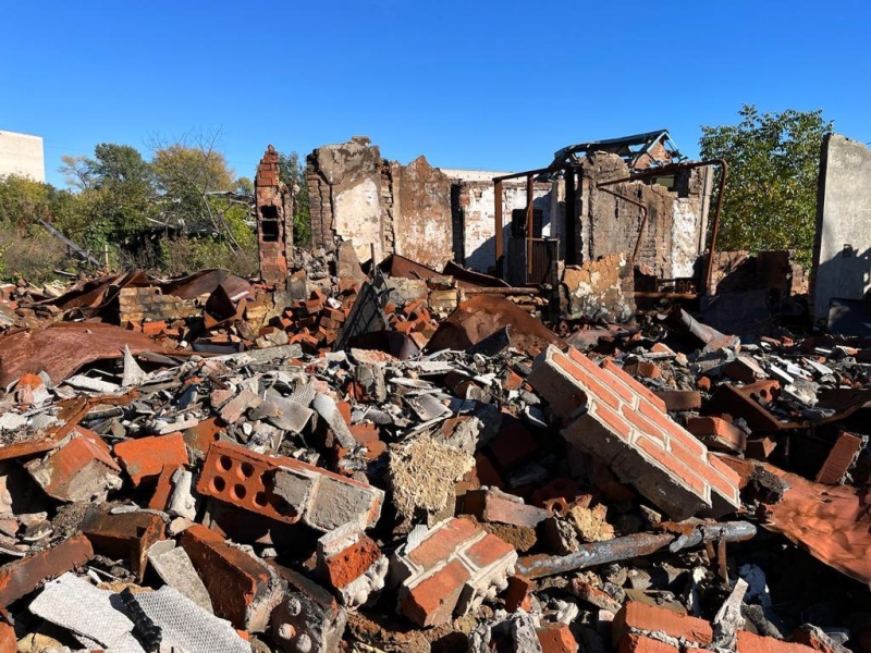 Iziumi, obwód charkowski. Fot. Jurij Sawczuk / 2022