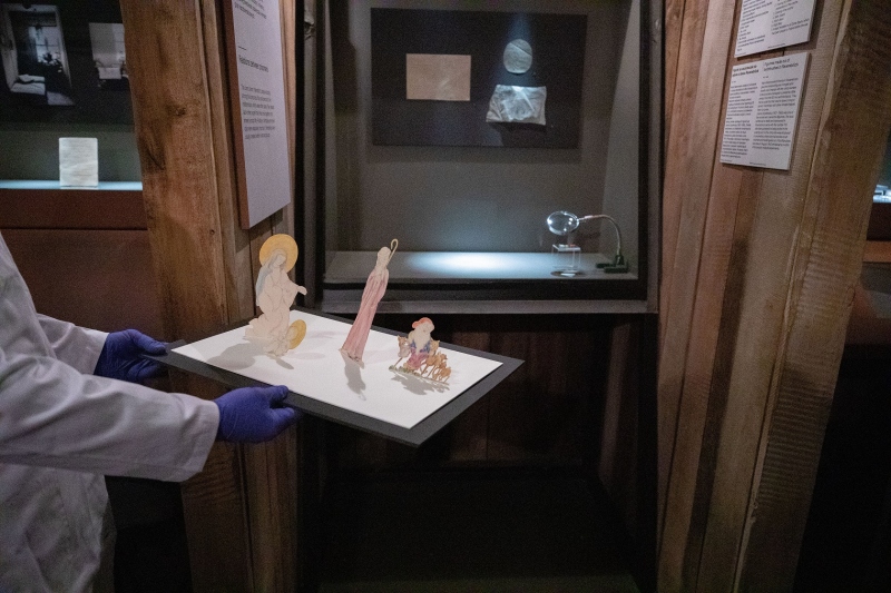 Cykl #ZobaczKonserwacjeMIIWŚ - szopka bożonarodzeniowa z obozu Ravensbrück (1944)