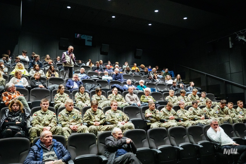 Pokaz filmu dokumentalnego „Żelazny chłopiec” w Kinie Muzeum/ fot. Agnieszka Stawrosiejko