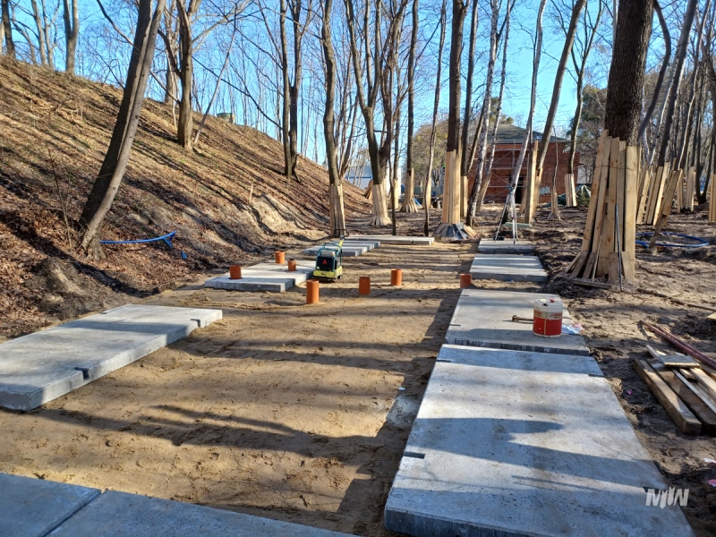 Fundamenty pod zaplecze kontenerowe