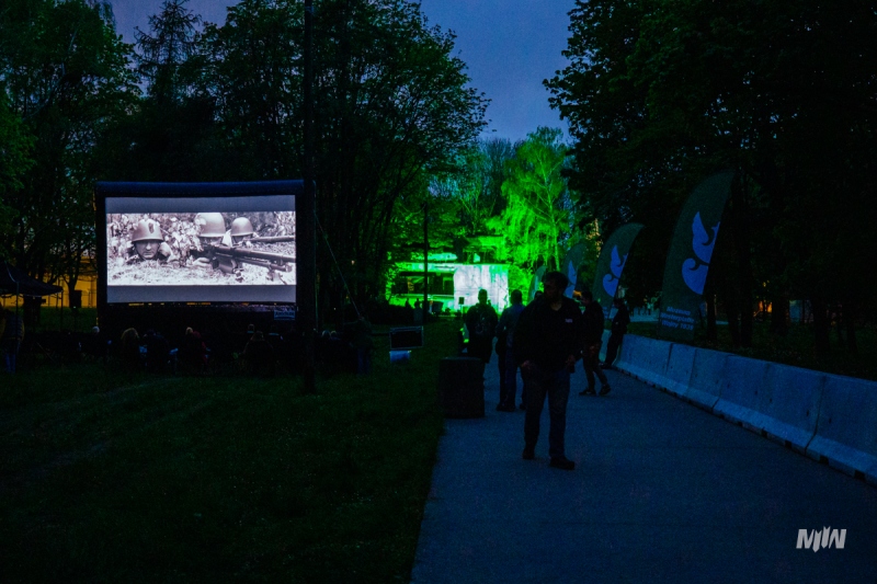 Kino plenerowe na Westerplatte