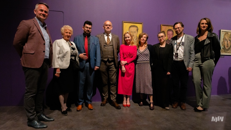 Finisaż wystawy „Witkacy – dzieło utracone” oraz wystawiono monodram Teatru Kropka Theatre "Matka"