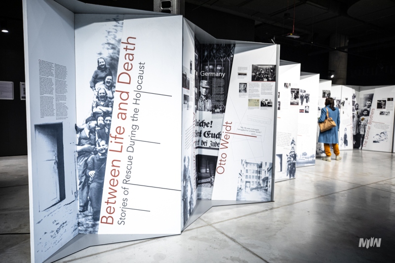 Finisaż międzynarodowej wystawy "Między życiem a śmiercią. Historie pomocy w czasie Zagłady"