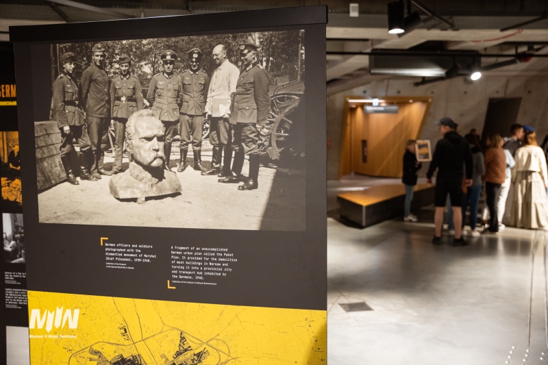 Ekspozycja pt. ,,Polska - jedna z ofiar II wojny światowej w Europie”