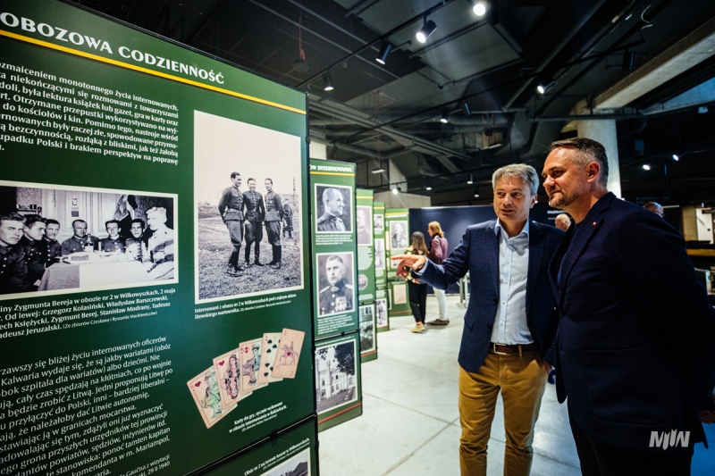 "Polacy internowani na Litwie 1939–1940" - wystawa i podpisanie umowy o współpracy z Centrum Badań Ludobójstwa i Ruchu Oporu Mieszkańców Litwy