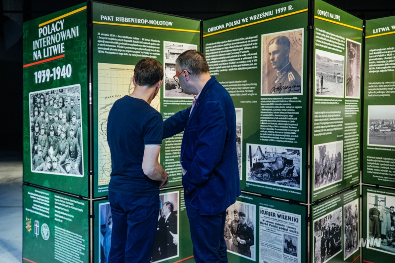 "Polacy internowani na Litwie 1939–1940" - wystawa i podpisanie umowy o współpracy z Centrum Badań Ludobójstwa i Ruchu Oporu Mieszkańców Litwy