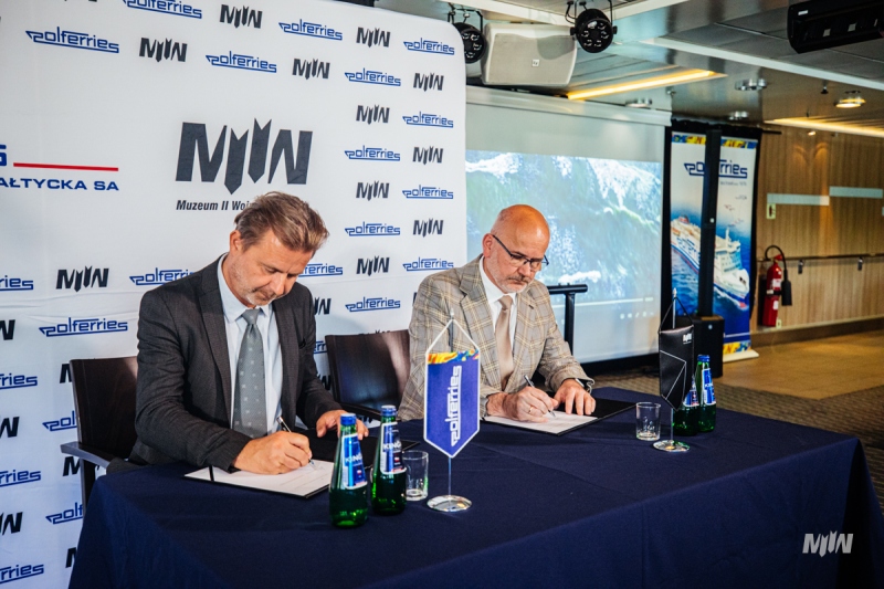 SIGNING OF AGREEMENT ON PARTNERSHIP WITH POLFERRIES POLSKA ŻEGLUGA BAŁTYCKA S.A.