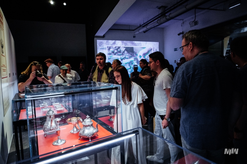 Otwarcie wystawy „Nie zmarnujcie niepodległości. Srebra Funduszu Obrony Narodowej”.