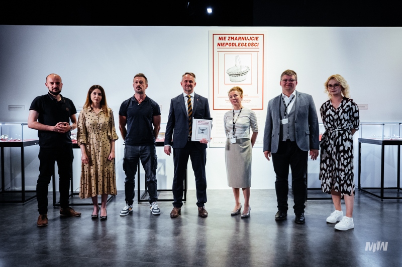 Otwarcie wystawy „Nie zmarnujcie niepodległości. Srebra Funduszu Obrony Narodowej”.