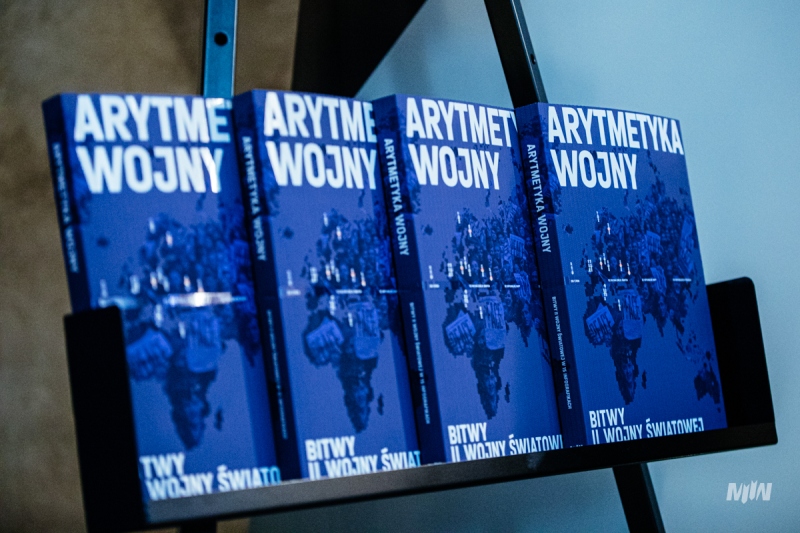 Promocja książki „Arytmetyka wojny. Bitwy II wojny światowej w 15 infografikach”