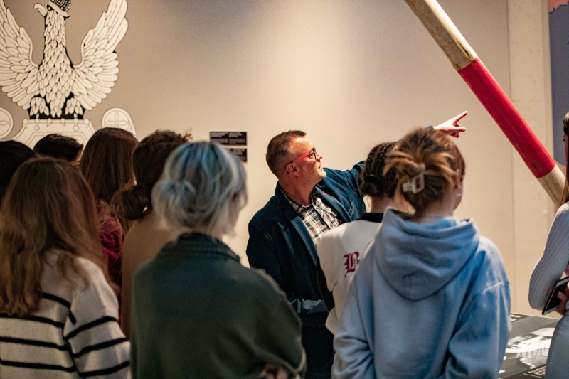 Warsztatom aktorskim towarzyszyły lekcje muzealne i wykłady przygotowane przez naszych edukatorów