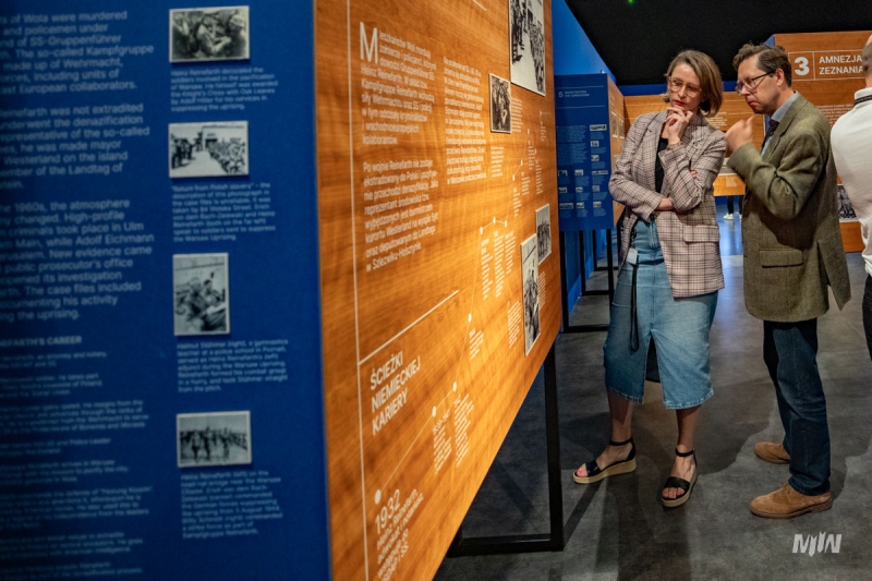 OPENING OF THE EXHIBITION "WOLA 1944: ERASURE. GENOCIDE AND THE REINEFARTH CASE"