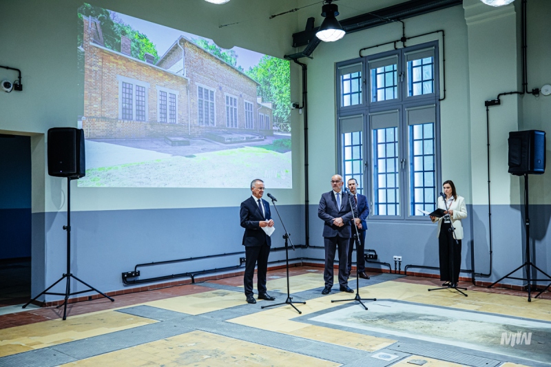 KONFERENCJA PRASOWA DOT. PODSUMOWANIA PRAC W BUDYNKU BYŁEJ ELEKTROWNI WST