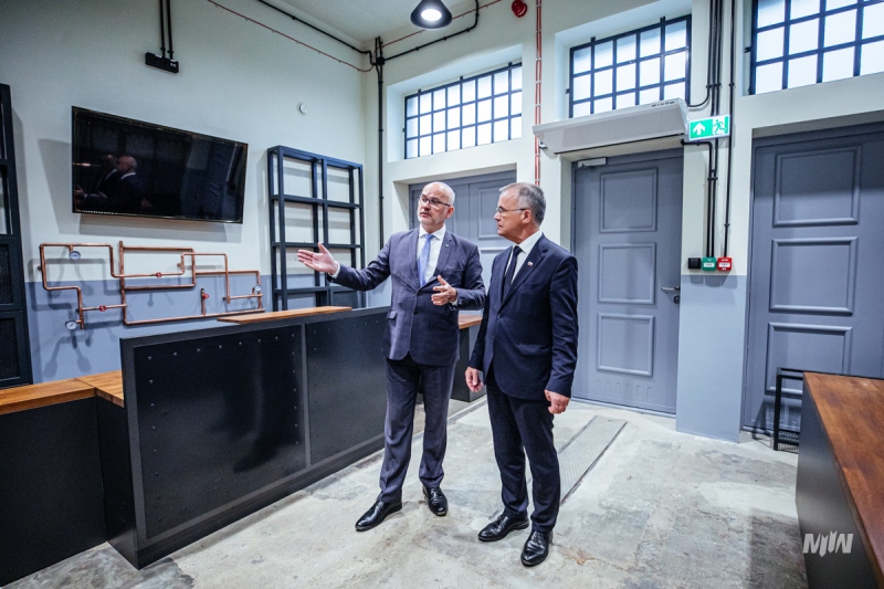 KONFERENCJA PRASOWA DOT. PODSUMOWANIA PRAC W BUDYNKU BYŁEJ ELEKTROWNI WST