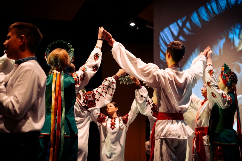 Koncert ukraińskiej muzyki i poezji Zespołu Szkół z Ukraińskim Językiem Nauczania w Górowie Iławeckim