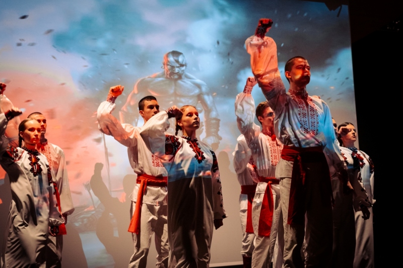 Koncert ukraińskiej muzyki i poezji Zespołu Szkół z Ukraińskim Językiem Nauczania w Górowie Iławeckim