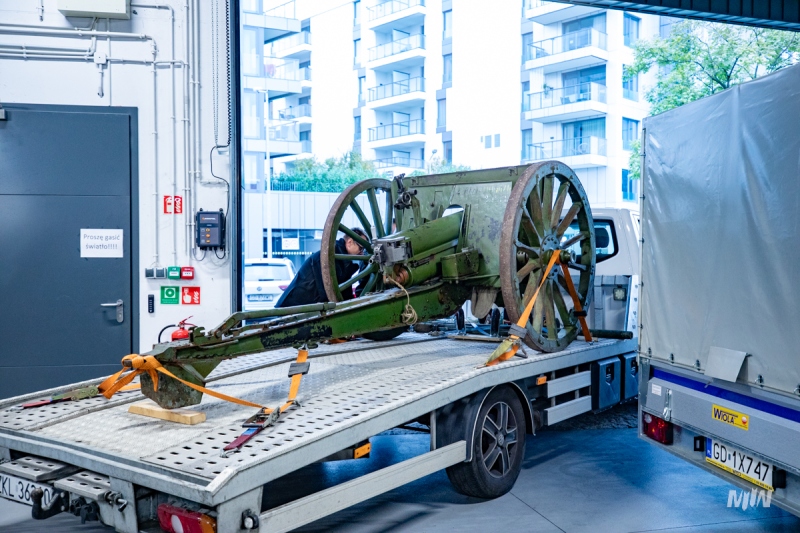 Field gun model 1902 now in the collection of the Museum of The Second World War!