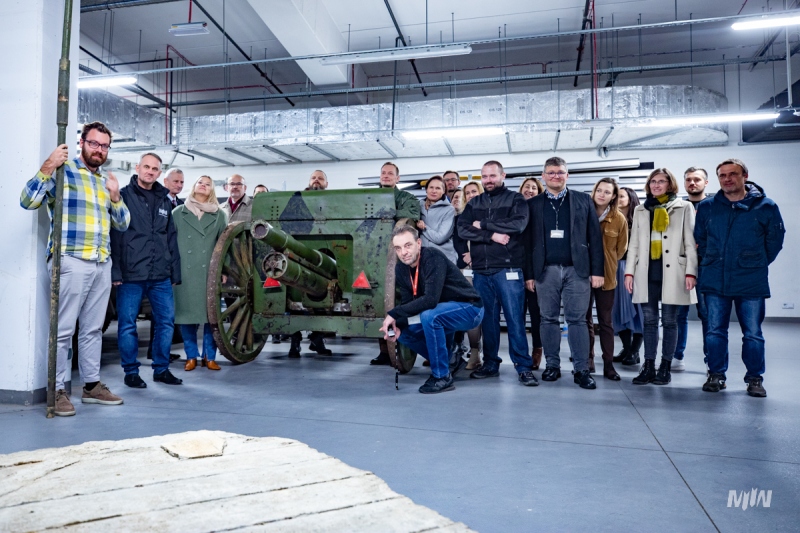 Field gun model 1902 now in the collection of the Museum of The Second World War!