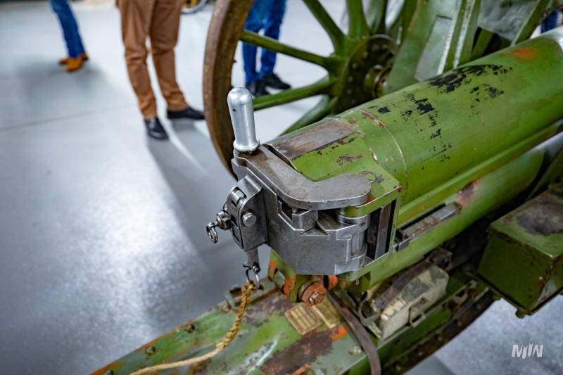 Field gun model 1902 now in the collection of the Museum of The Second World War!