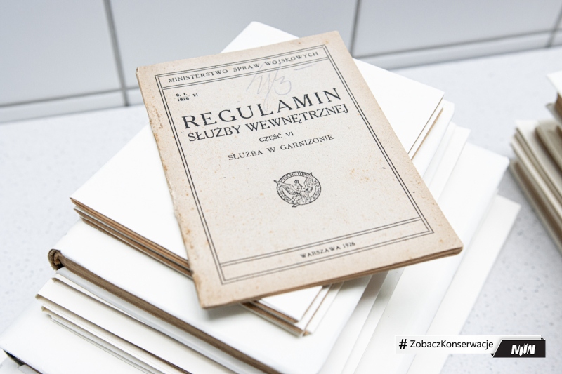 Cykl #ZobaczKonserwacjeMIIWŚ - książki przedwojenne i z okresu II WŚ
