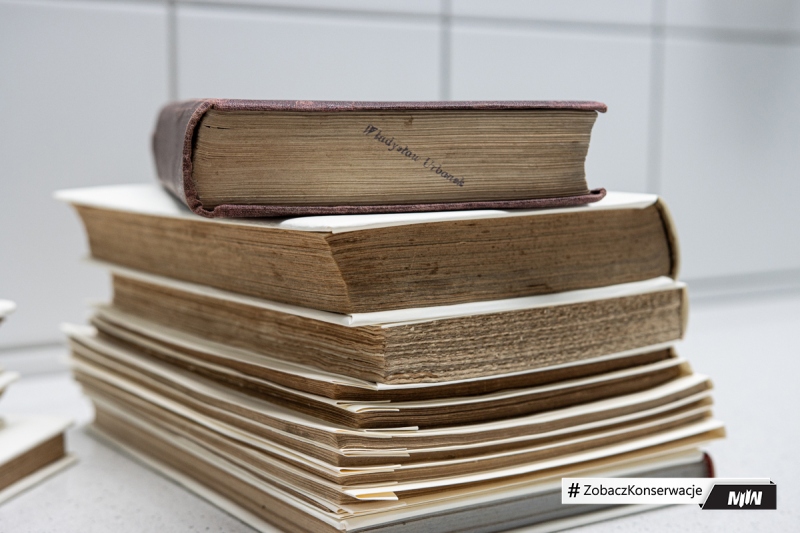 Cykl #ZobaczKonserwacjeMIIWŚ - książki przedwojenne i z okresu II WŚ