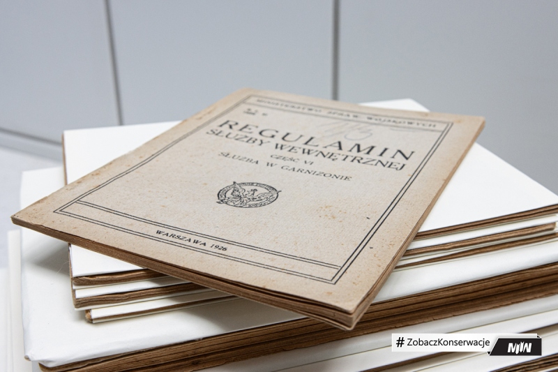 Cykl #ZobaczKonserwacjeMIIWŚ - książki przedwojenne i z okresu II WŚ