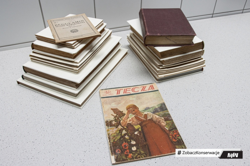Cykl #ZobaczKonserwacjeMIIWŚ - książki przedwojenne i z okresu II WŚ