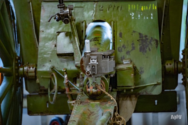 Field gun model 1902 now in the collection of the Museum of The Second World War!