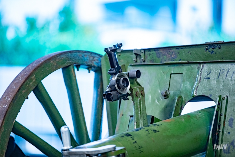 Field gun model 1902 now in the collection of the Museum of The Second World War!