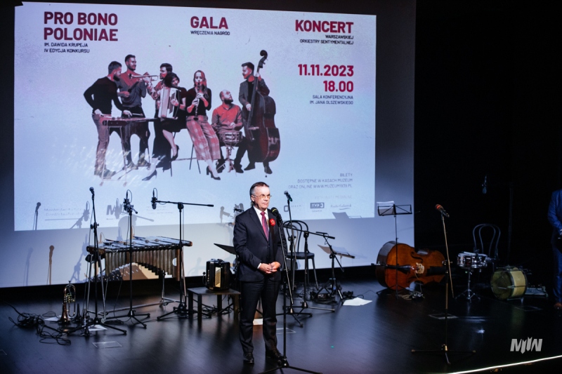 Finał IV edycji konkursu ProBono Poloniae i koncert Warszawskiej Orkiestry Sentymentalnej