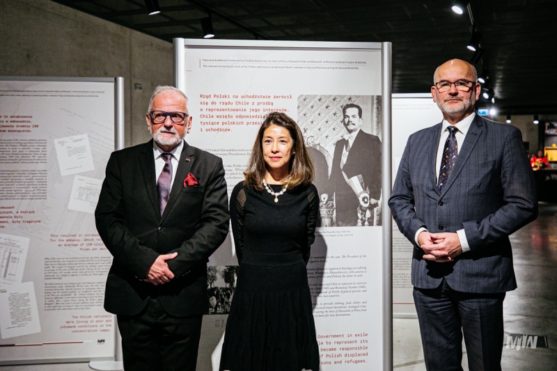 Wystawa “Chile i Polska podczas II wojny światowej” w MIIWŚ otwarta