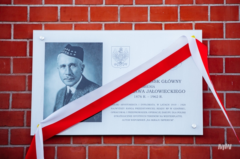 Mieczysław Jałowiecki patronem dworca Gdańsk Główny