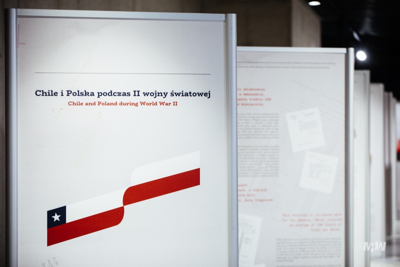 Wystawa “Chile i Polska podczas II wojny światowej” w MIIWŚ otwarta