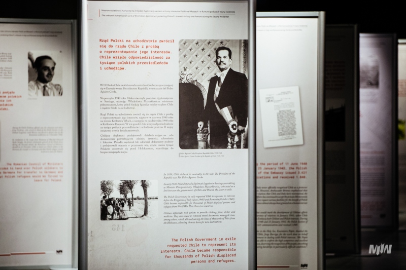 Wystawa “Chile i Polska podczas II wojny światowej” w MIIWŚ otwarta