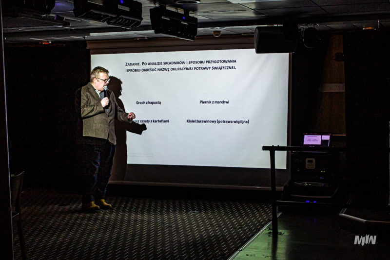 Wykład edukacyjny pod tytułem „Świąteczna nadzieja. Polskie Boże Narodzenie podczas II wojny światowej”