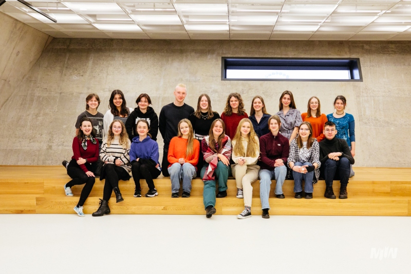 Młodzieżowa grupa teatralna.