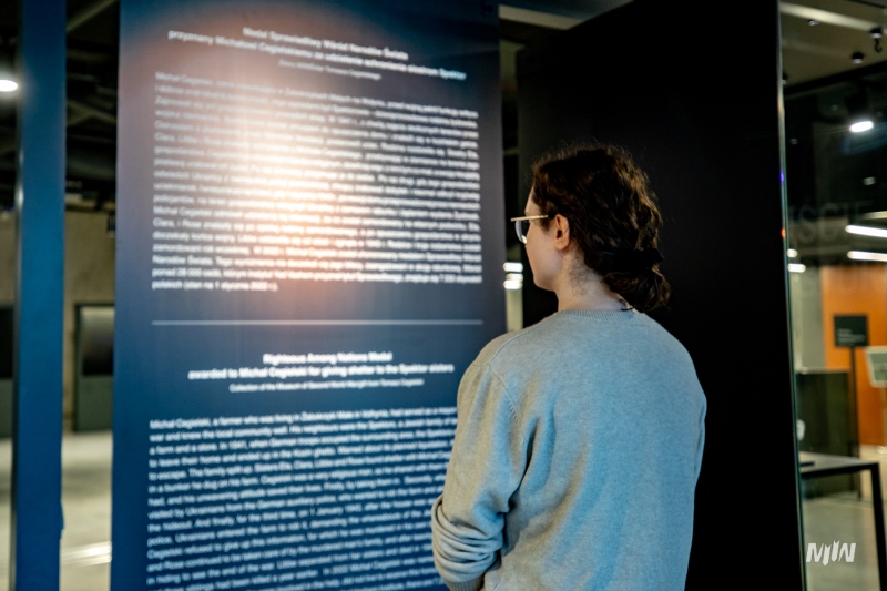 "Wejście w historię" - Medal Sprawiedliwy wśród Narodów Świata, przyznany Michałowi Cegielskiemu za udzielenie schronienia siostrom Spektor