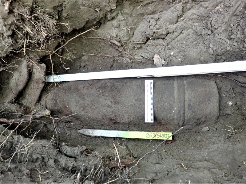 OVER 4,700 DANGEROUS OBJECTS AND NEARLY 3,800 HISTORICAL ARTIFACTS FOUND DURING UNEXPLODED ORDNANCE (UXO) REMOVAL WORK AT WESTERPLATTE