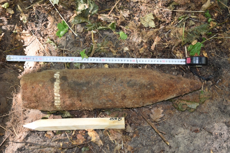 OVER 4,700 DANGEROUS OBJECTS AND NEARLY 3,800 HISTORICAL ARTIFACTS FOUND DURING UNEXPLODED ORDNANCE (UXO) REMOVAL WORK AT WESTERPLATTE