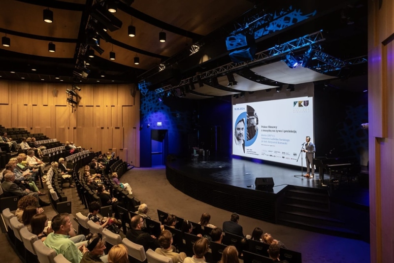 Screening of the film ‘The Beast’ (1917) with a musical arrangement by the Ludwik Sarski Orchestra, who performed live for the audience