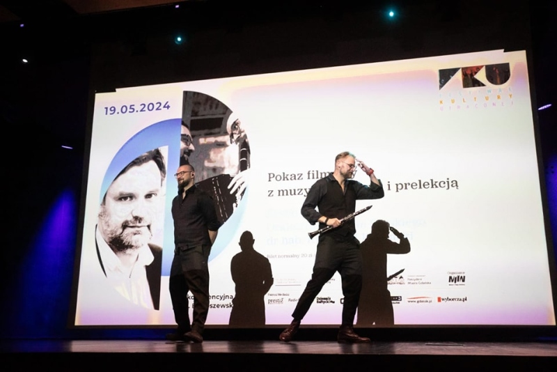 Screening of the film ‘The Beast’ (1917) with a musical arrangement by the Ludwik Sarski Orchestra, who performed live for the audience