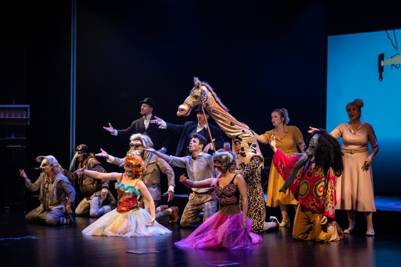 The Guliwer Puppet Theatre performed the family play ‘Ale kino’ in the conference hall of the MSWW