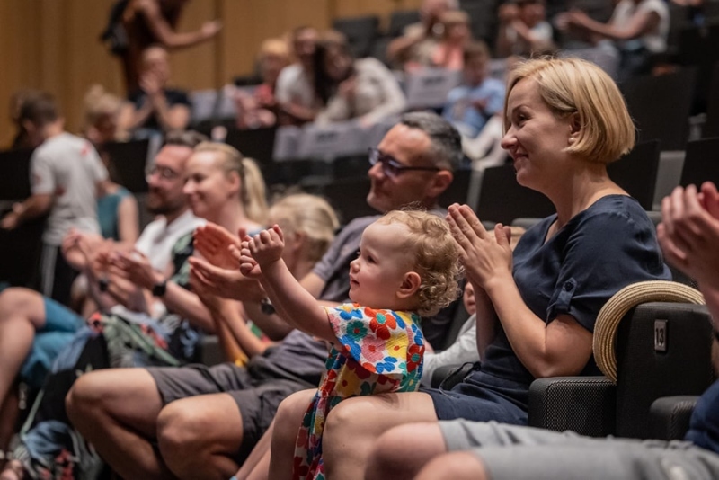 The Guliwer Puppet Theatre performed the family play ‘Ale kino’ in the conference hall of the MSWW