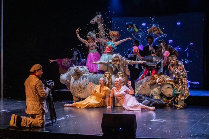 The Guliwer Puppet Theatre performed the family play ‘Ale kino’ in the conference hall of the MSWW