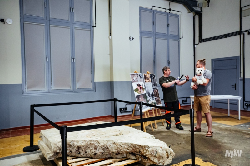 On the first day, school groups participated in the activities on the Peninsula. 