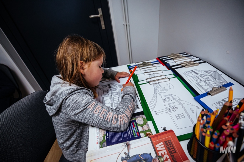 On the first day, school groups participated in the activities on the Peninsula. 