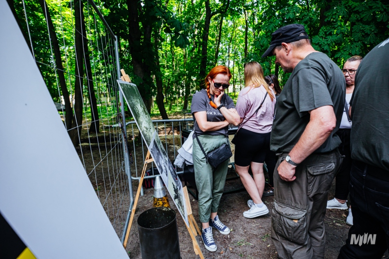 On the second day, visitors in the ‘Fort’ area, where excavations were being conducted, could listen to archaeologists talk about the specifics of the research team's work and the artifacts recovered